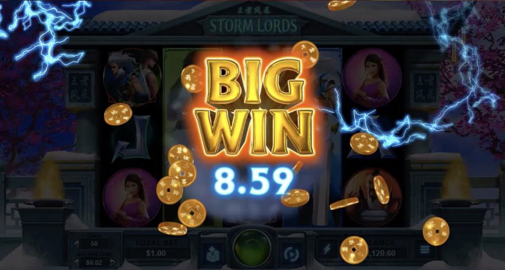 Storm Lords Pokie Game