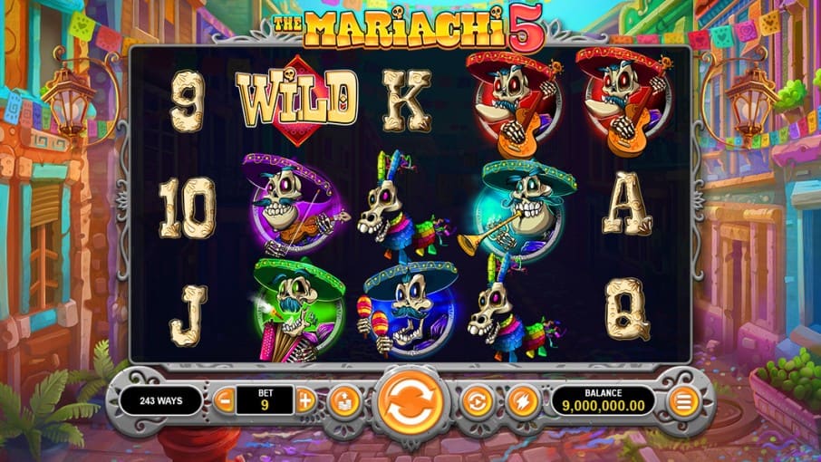 The Mariachi 5 Pokie by RTG - Raging Bull Casino