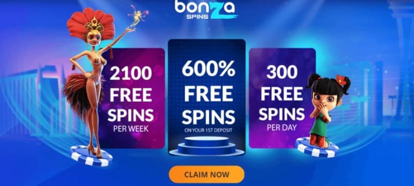 2100 weekly free spins