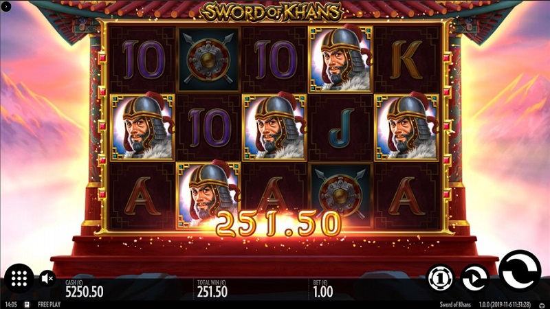 Sword of Khans Pokie by Thunderkick - JOO Casino Review