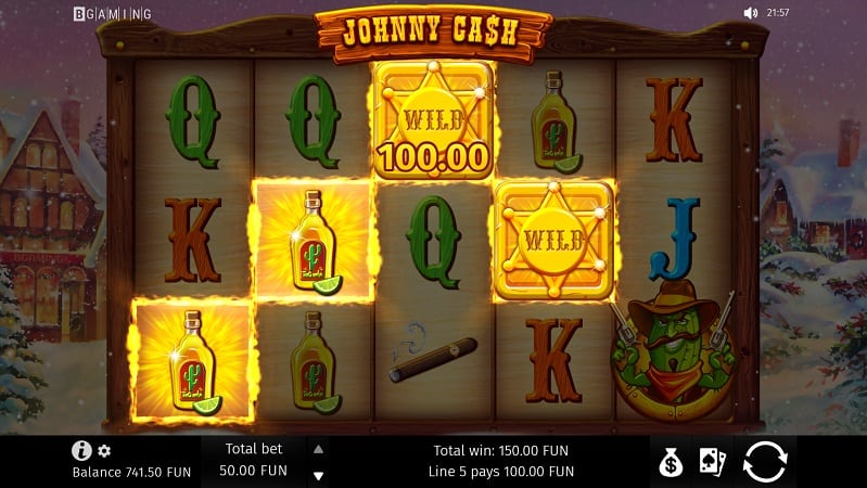 Johnny Cash Slot by BGaming at 7Bit Casino