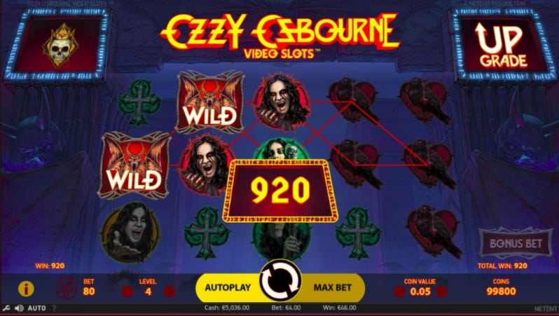 Ozzy Osbourne Pokie at Oshi Casino