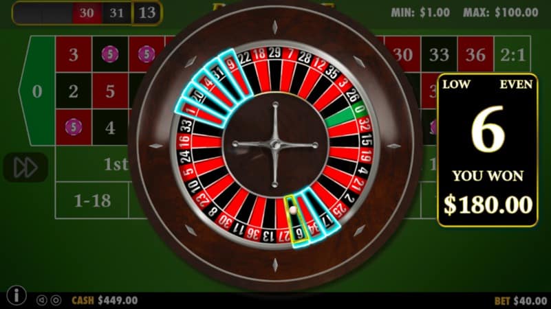 Tangiers Casino - Table Games - Roulette