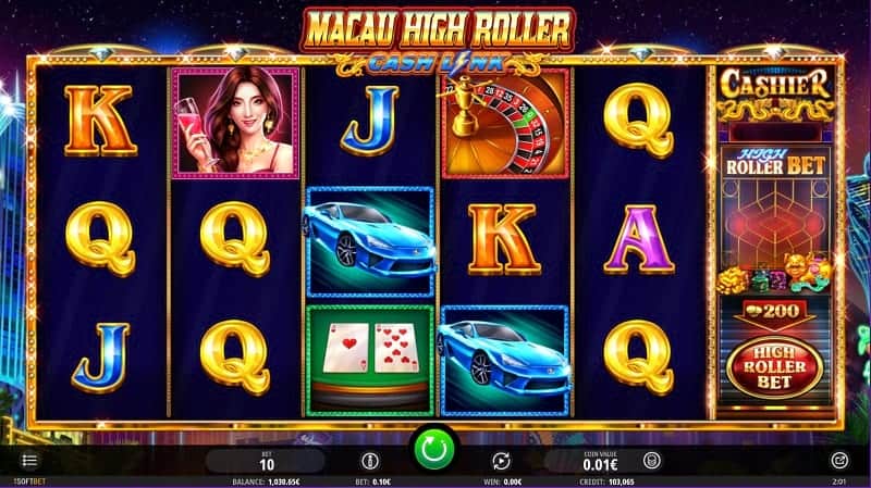 Macau High Roller Pokie at Casino Rocket