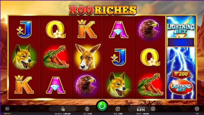 Playing the Roo Riches Pokie at Casino Rocket