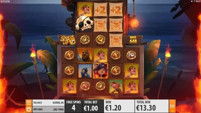 Skulls UP! Pokie by Quickspin - GetSlots Casino