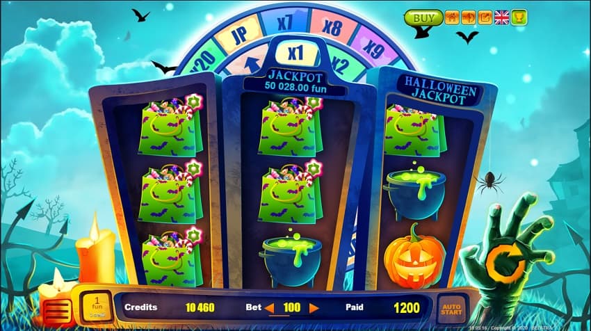 CasinoNic Review - Halloween Jackpot Pokie by Belatra