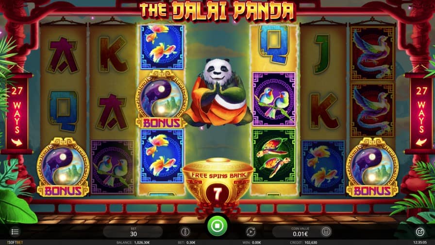 The Dalai Panda Slot by iSoftbet