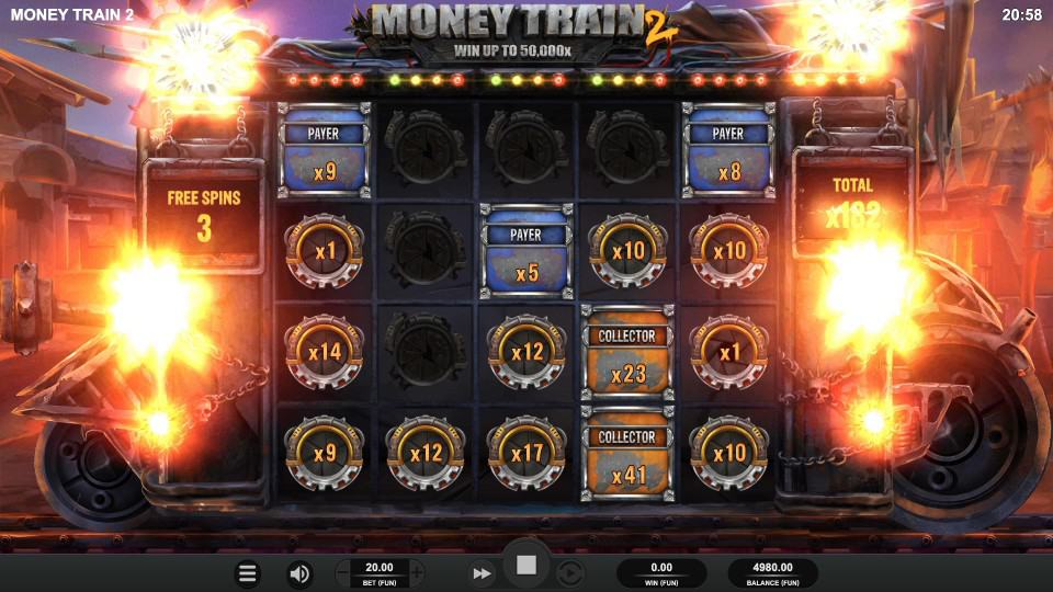 Fast Pay Casino - Money Train 2 Pokie by Relax Gaming