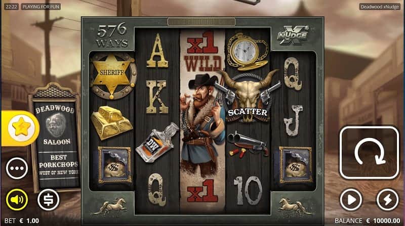 Golden Crown Casino - Deadwood Slot Game by Nolimit