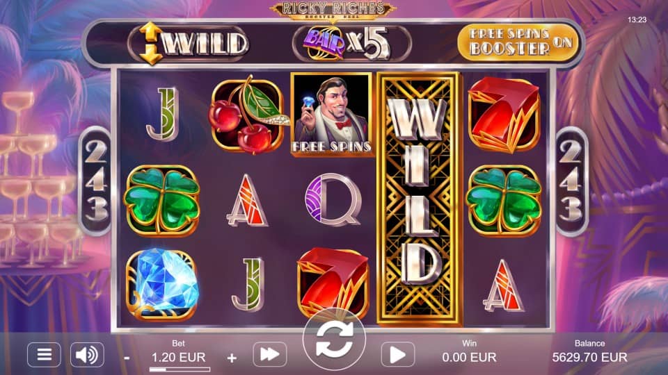 Ricky Riches Slot by STHLMGaming - Golden Crown Casino Review