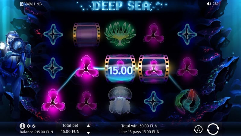 Deep Sea Pokie by BGaming - Bitkingz Casino