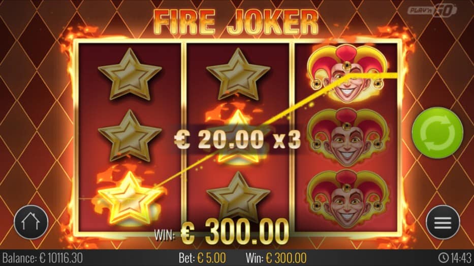 Fire Joker Slot by PlayNgo - Bitkingz Casino