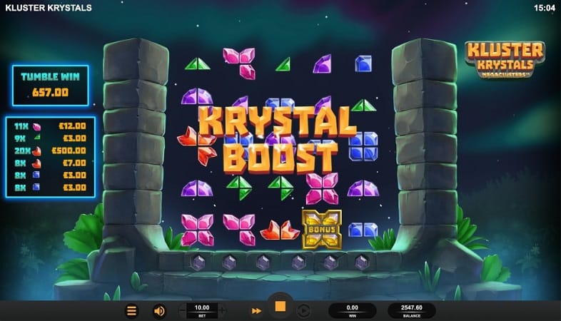 Kluster Krystals Megaclusters Pokie by Relax Gaming - Casoo Casino