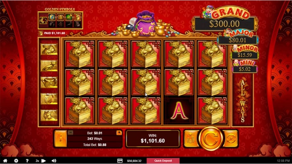 Ozwin Casino Review - Plentiful Treasure Pokie