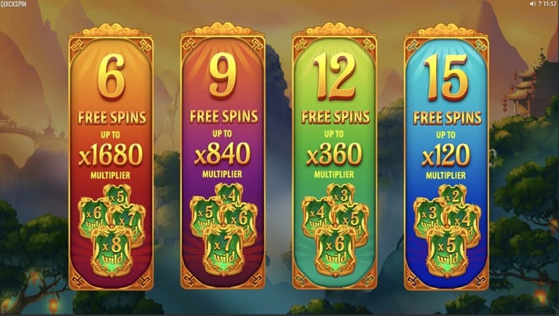 Eastern Emeralds Pokie by Quickspin at Pokie Place Casino