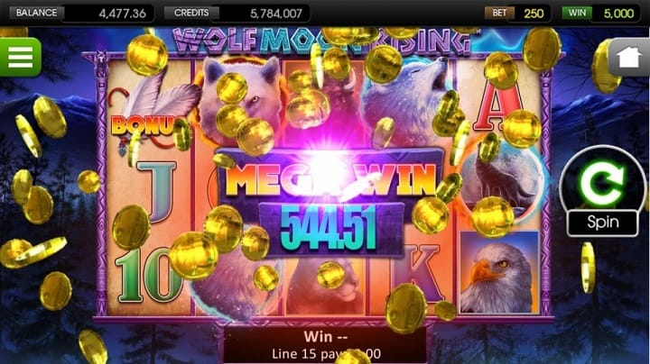 Wolf Moon Rising Pokie by BetSoft - OZ Las Vegas Casino