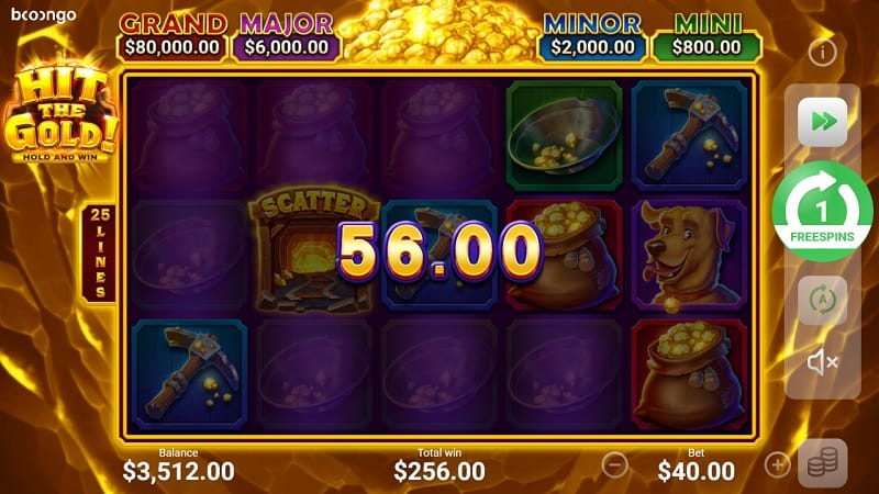 Hit the Gold! Hold and Win - Slot Game by Booongo