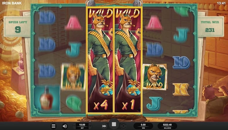 Iron Bank Pokie Game by Relax Gaming at Bitdreams Casino